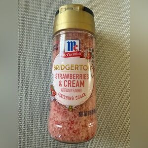 Bridgerton McCormick Strawberries & Cream Finishing Sugar Hard to Find! NEW
